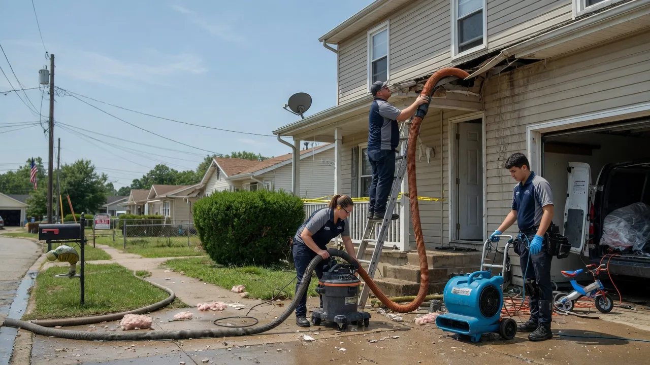 Water Damage Restoration in Rosamond, IL near me